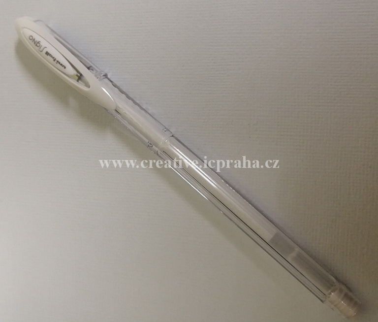 Gelový roller SignoNo 0,8mm/bílý